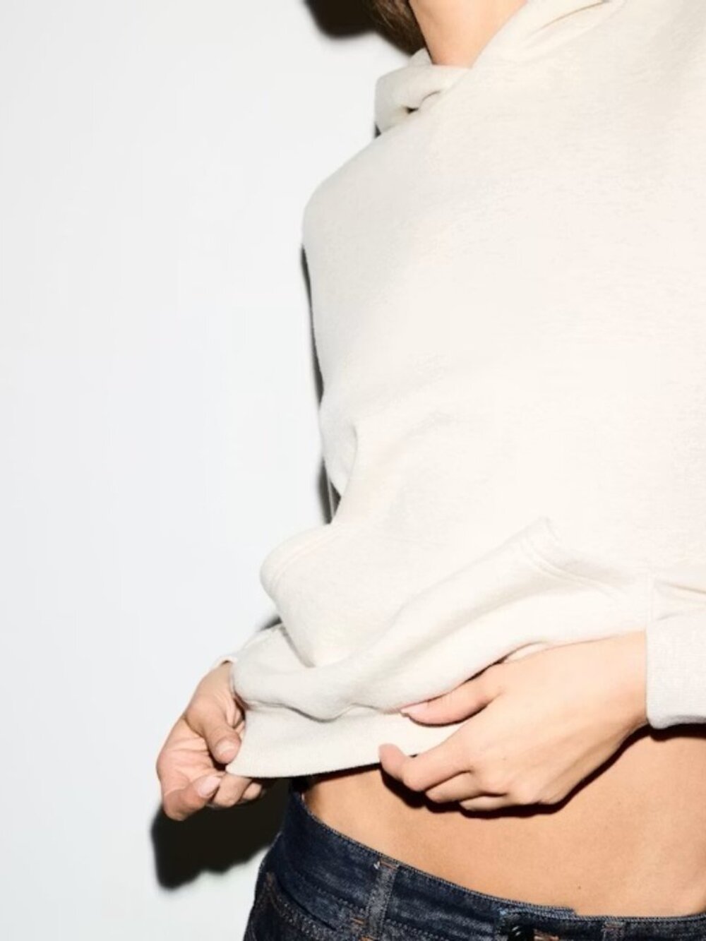 🎲SKIMS Lounge Pullover Hoodie | Heather Oatmeal Light Beige | S  | NWT🎲